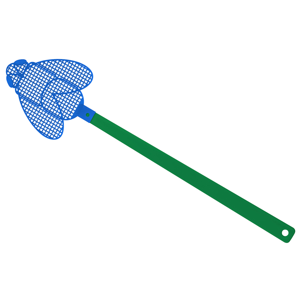 Fliegenklatsche "Brummi" - grün/blau