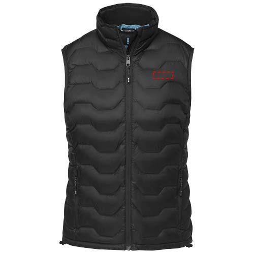 Petalite GRS isolierter Daunen-Bodywarmer für Damen aus recyceltem Material