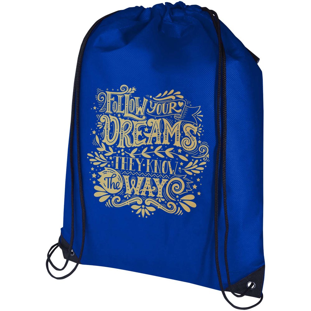 Evergreen Sportbeutel aus recyceltem GRS Non Woven 5 L