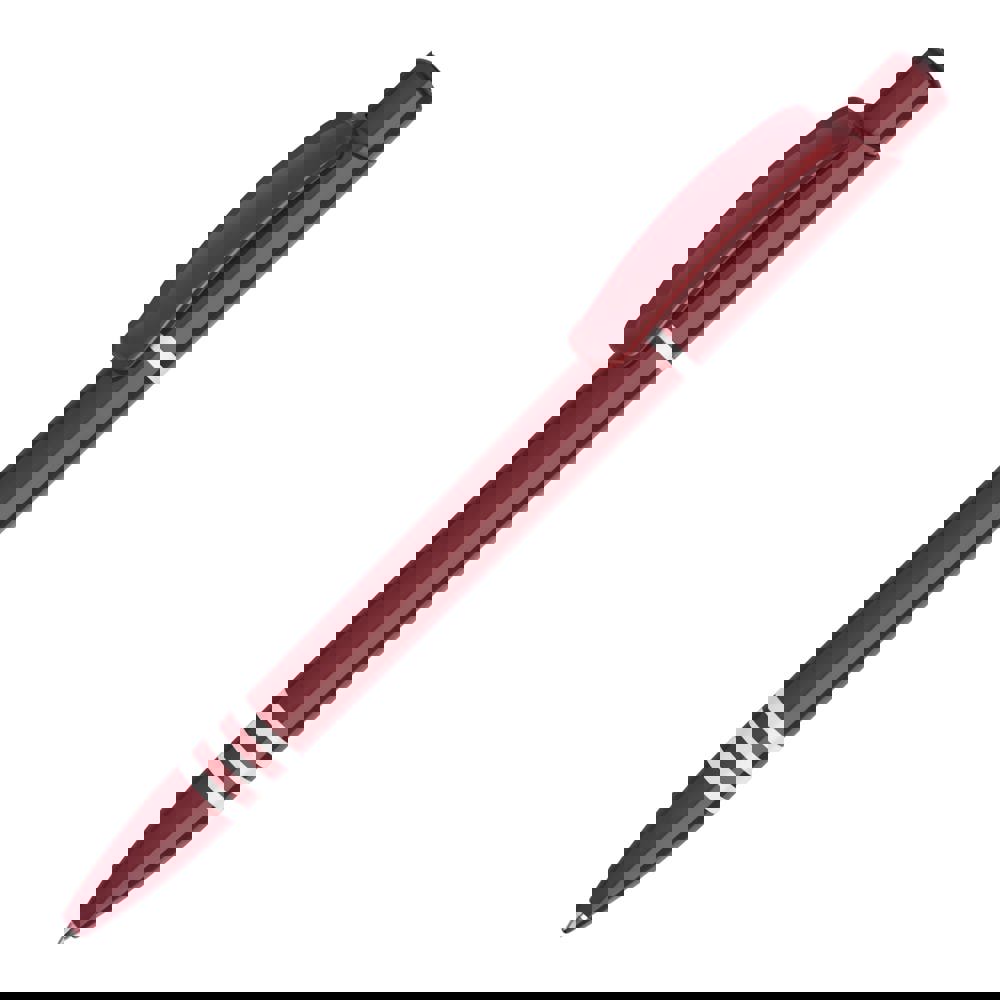 Kugelschreiber Tropic Colour hardcolour - Dunkelrot