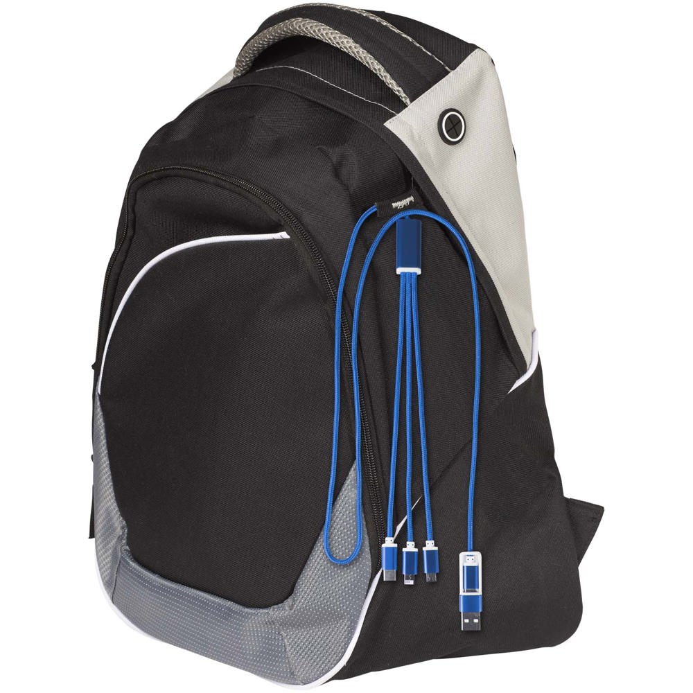 Versatile 5-in-1 Ladekabel aus recyceltem Aluminium