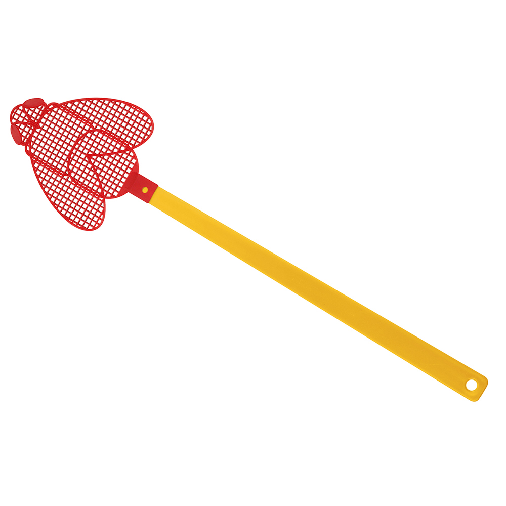 Fliegenklatsche "Brummi" - gelb/rot