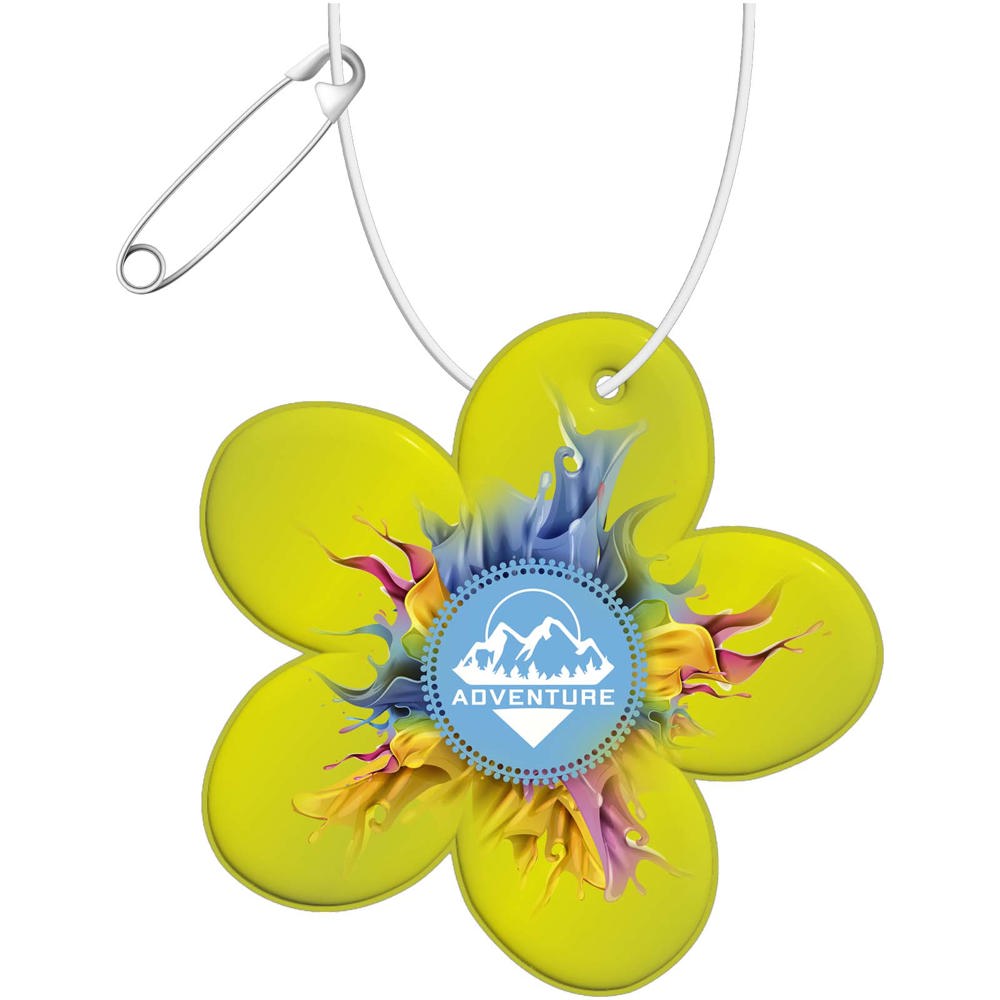 RFX™ H-13 leichter, reflektierender PVC-Anhänger Blume
