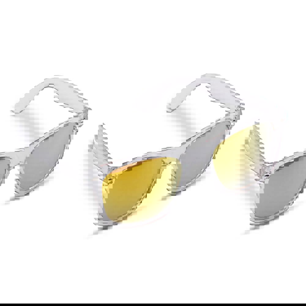 Sonnenbrille Bradley transparent UV400 - Transparent / Orange