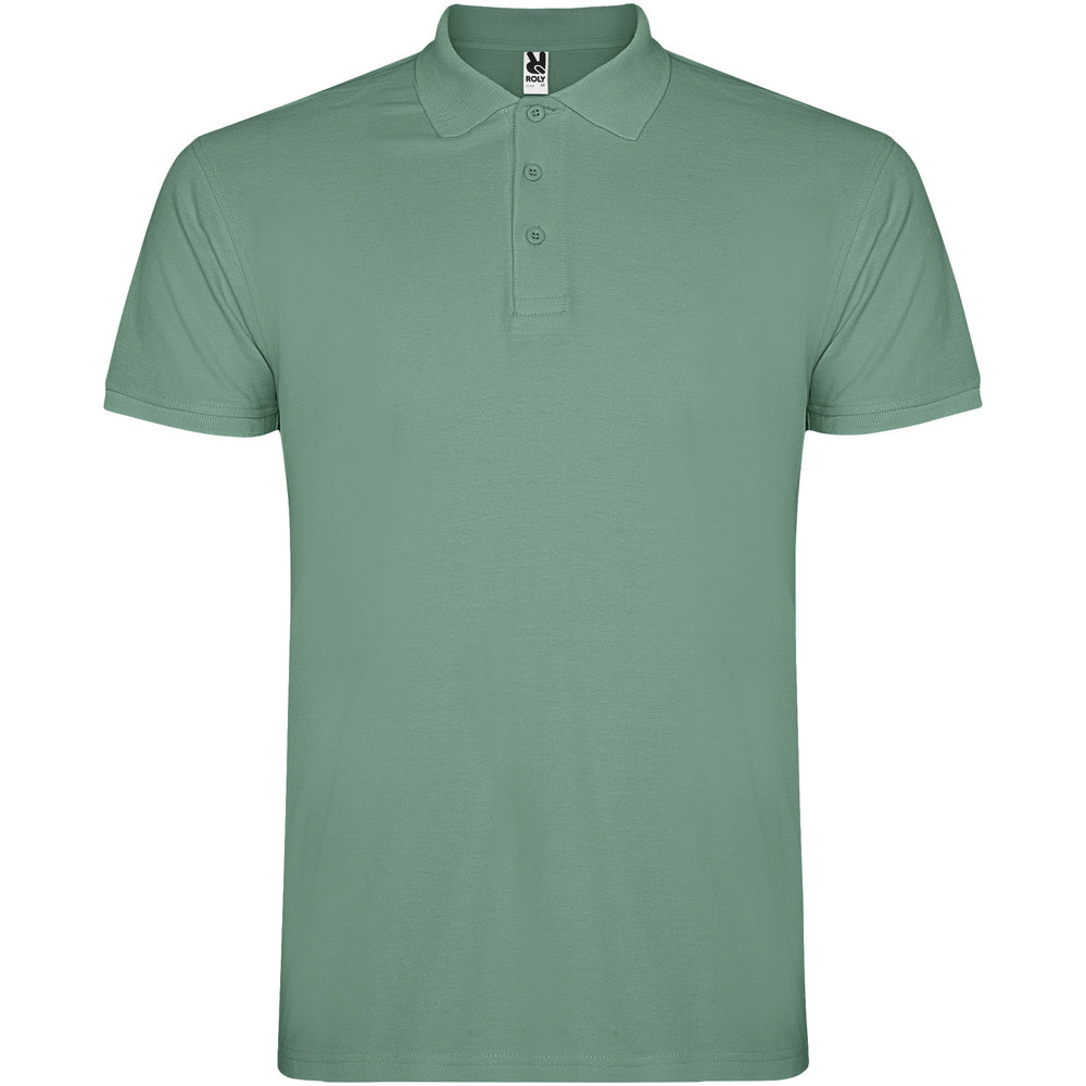 Star Poloshirt für Herren - dunkelminze