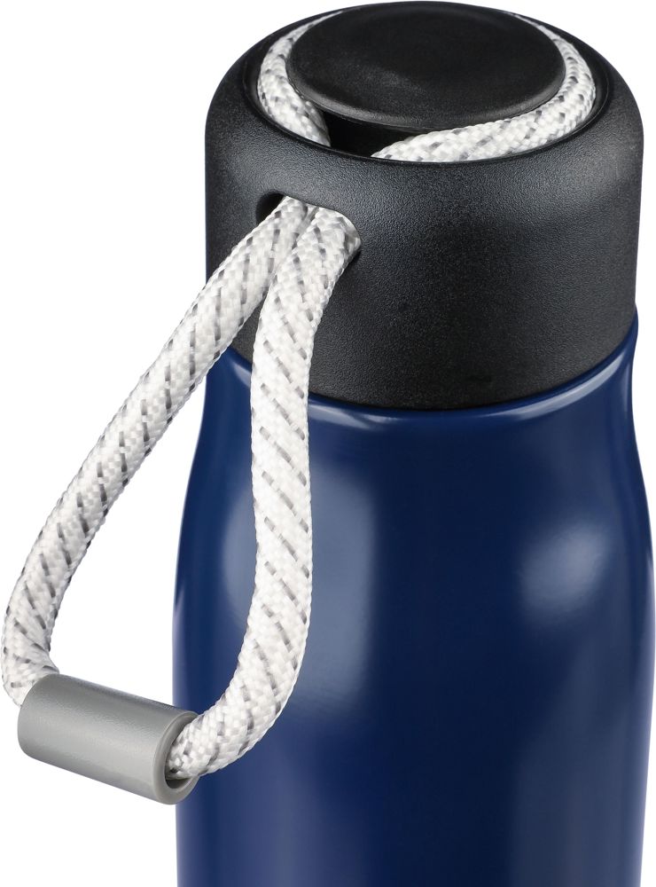 Doppelwandige Trinkflasche aus recyceltem Edelstahl (500 ml) Solene