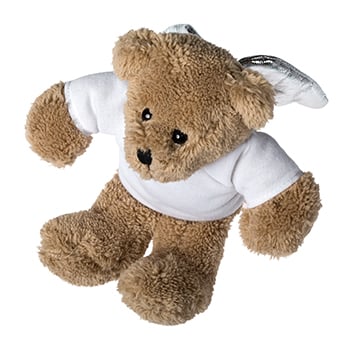 Mini-T-Shirt mit Flügeln, weiß, M