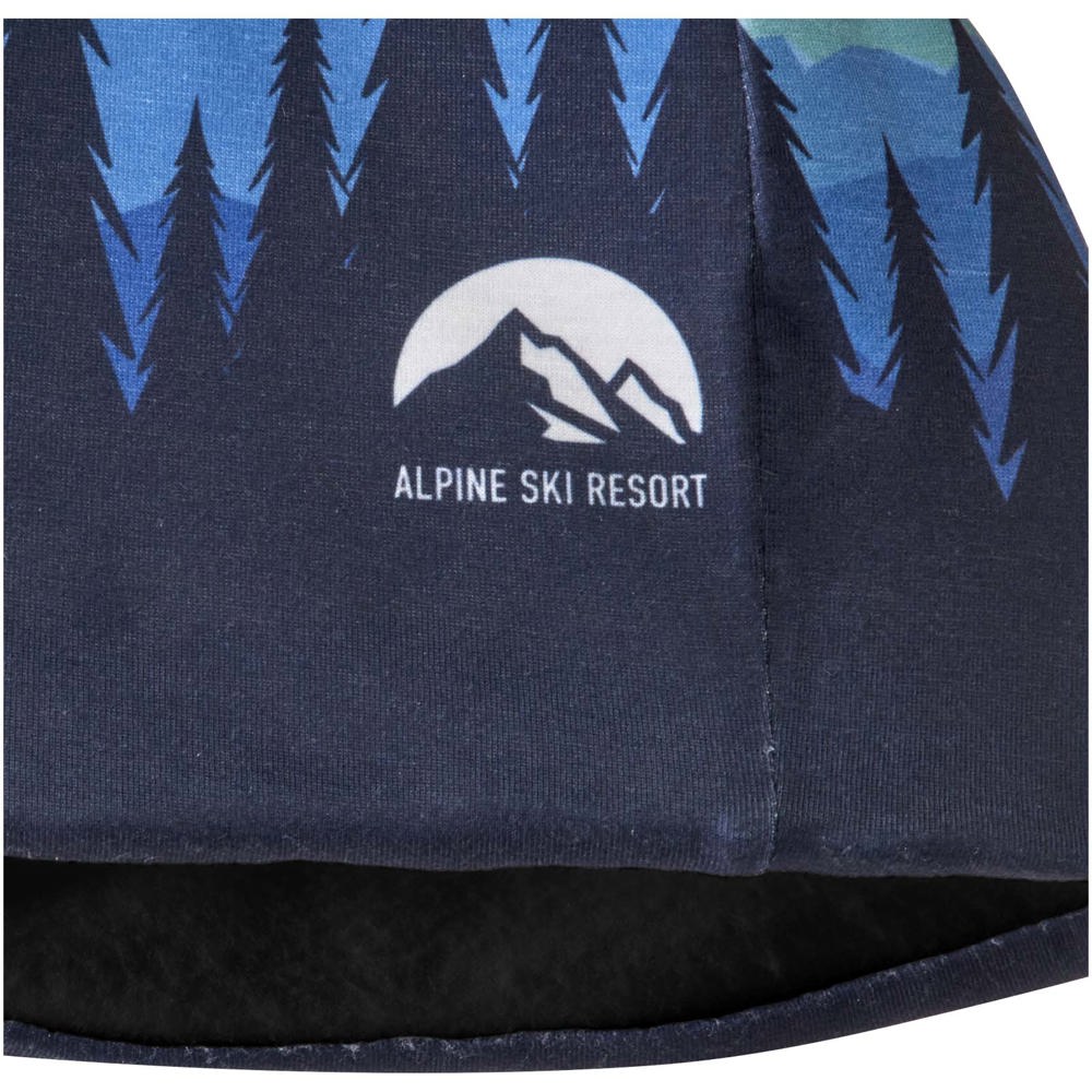 Loki Sublimation-Mütze aus RPET mit Fleece-Schicht