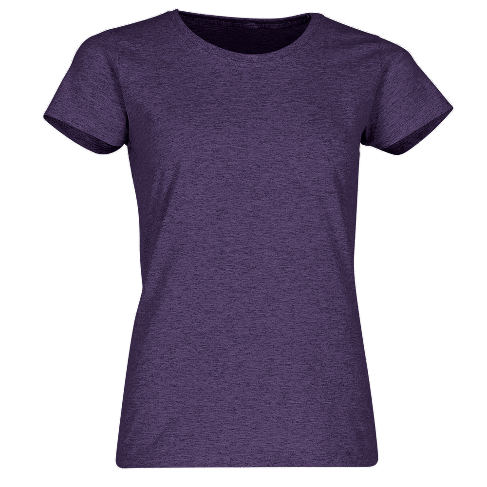 613720 - Ladies Valueweight T-Shirt - violett meliert