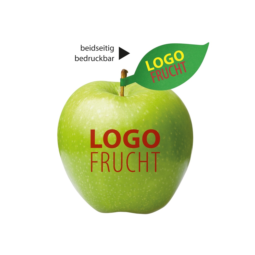LogoFrucht Apfel grün - rot
