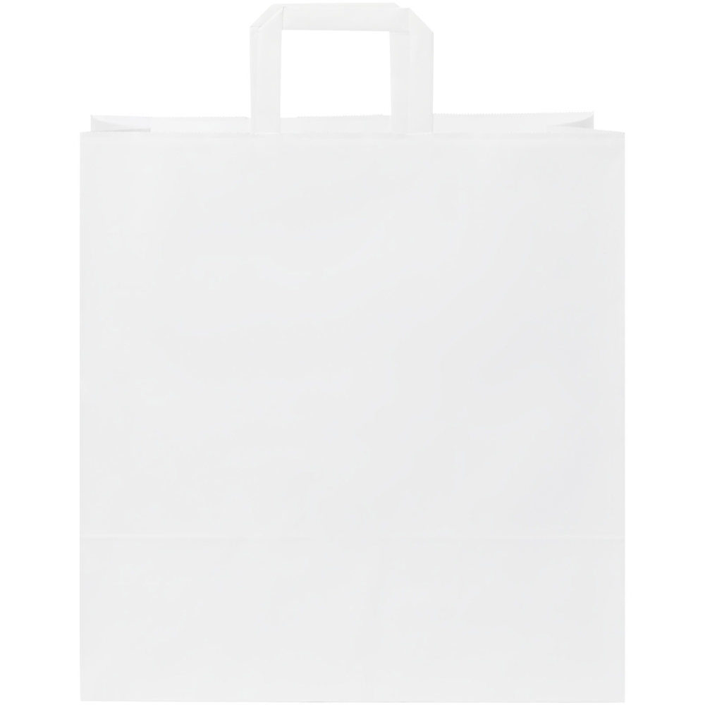 Kraftpapiertasche 80-90 g/m² mit flachen Griffen – 34 × 20 × 35 cm