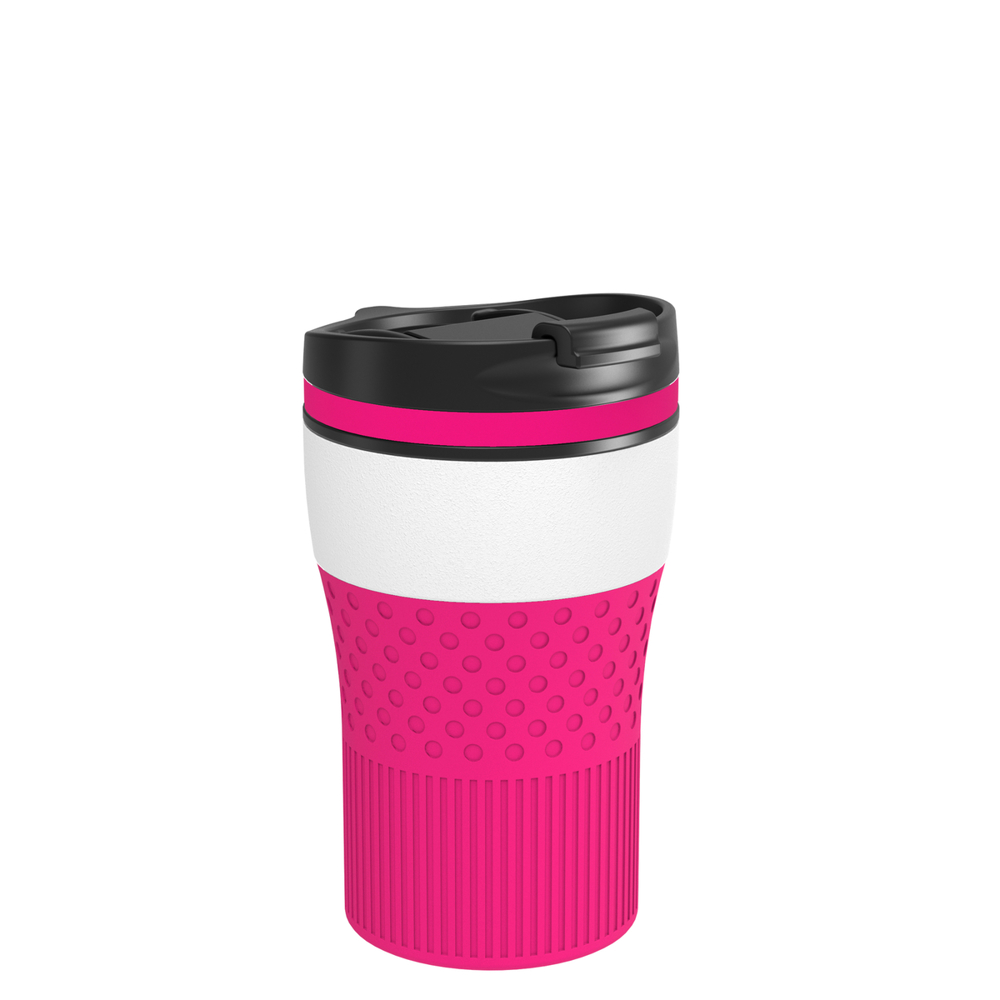 Thermobecher RETUMBLER-BAYAMO CORPORATE - weiß, magenta