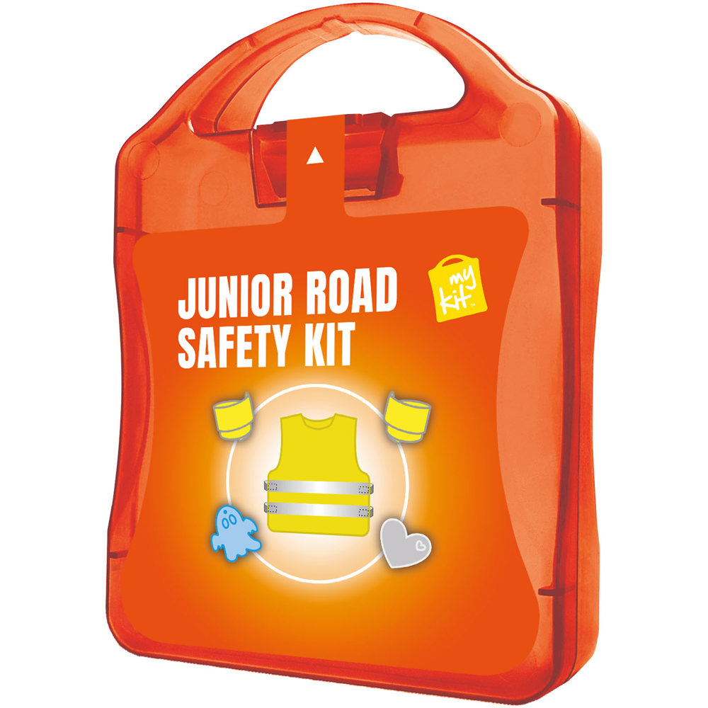 MyKit M Junior Sicherheit - transparent rot
