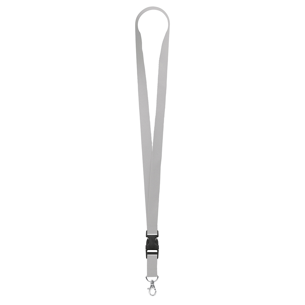 Schlüsselband/Lanyard "Standard" - Mittelgrau (ca. Pantone CG6C)