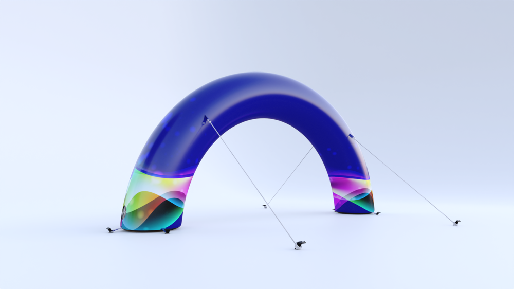 Hermetic halbrunden Bogen