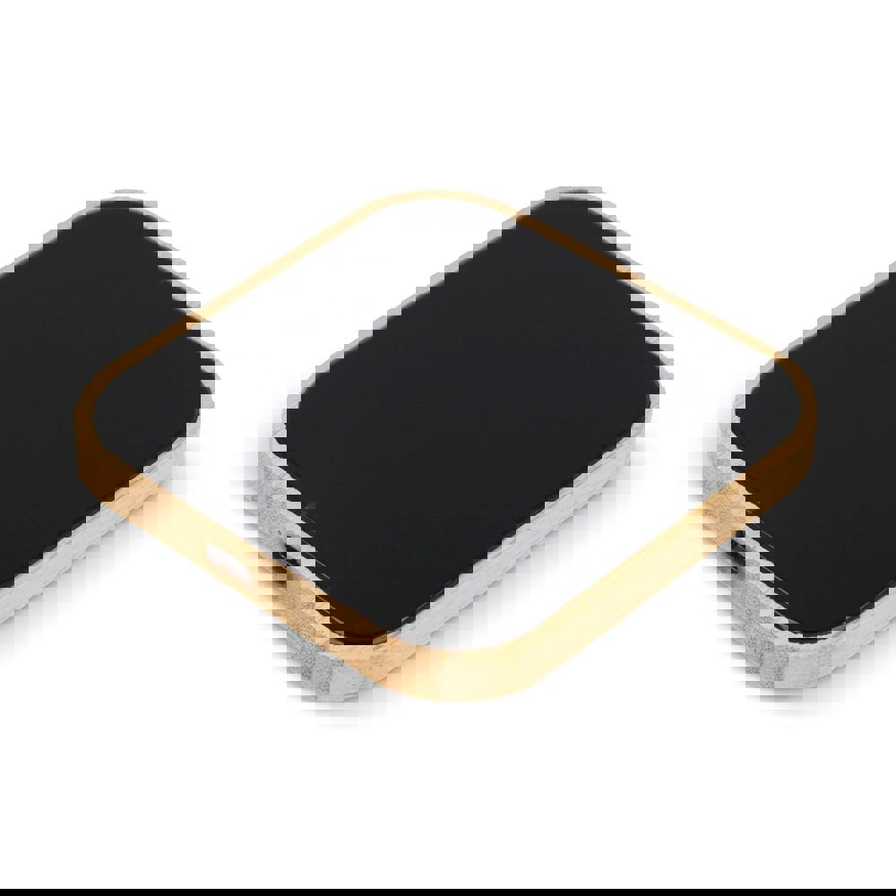 Kabelloses Ladegerät aus Bambus und Glas 10W
