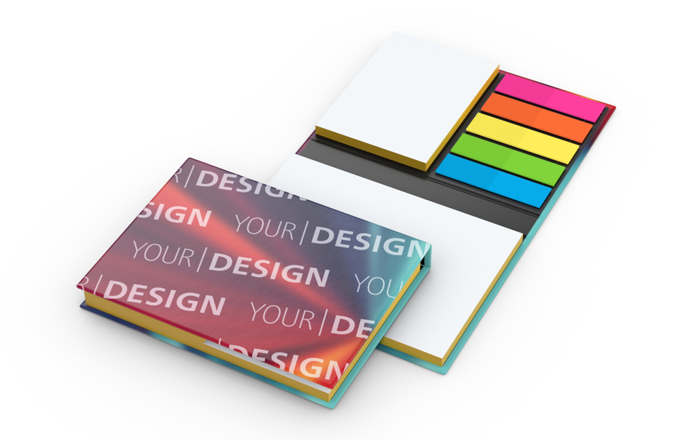 Haftnotiz-Set London, matt, gelb