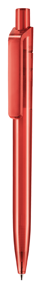 Kugelschreiber INSIDER TRANSPARENT - feuer-rot TR/FR