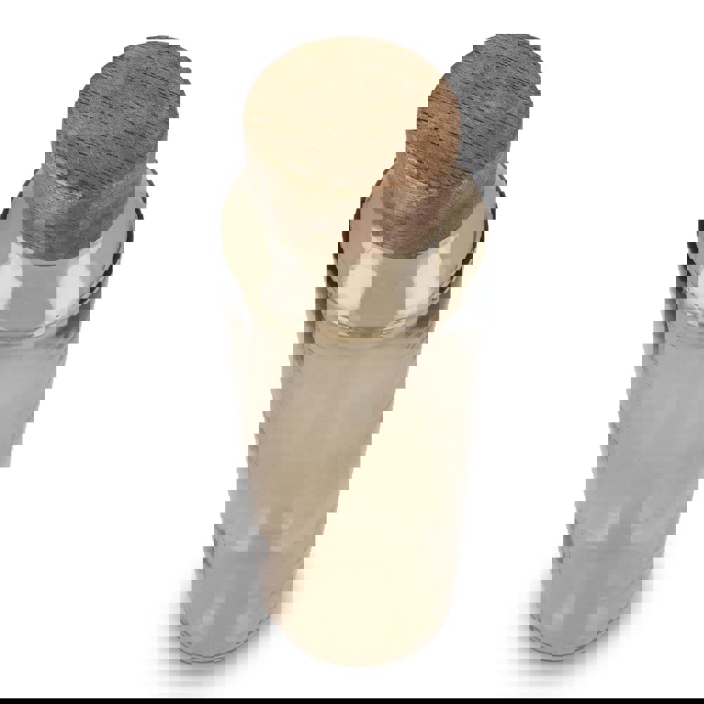 InSideOut Recycelte Glaswasserflasche ReuuZ mit Holzverschluss 650 ml