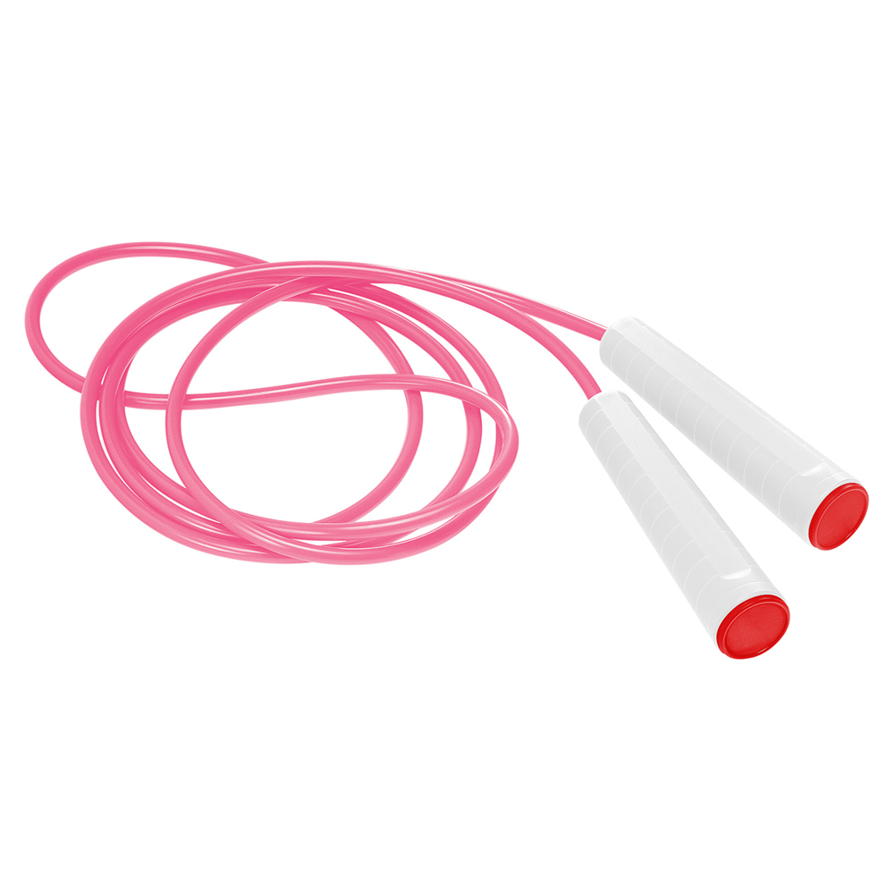 Springseil - weiß/rot/pink