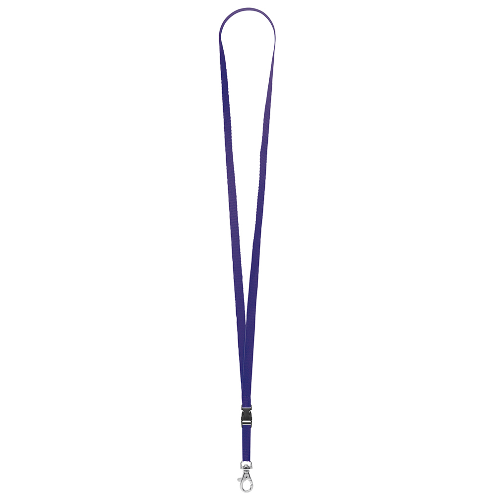 Schlüsselband/Lanyard "Standard" - Marineblau (ca. Pantone 281C)
