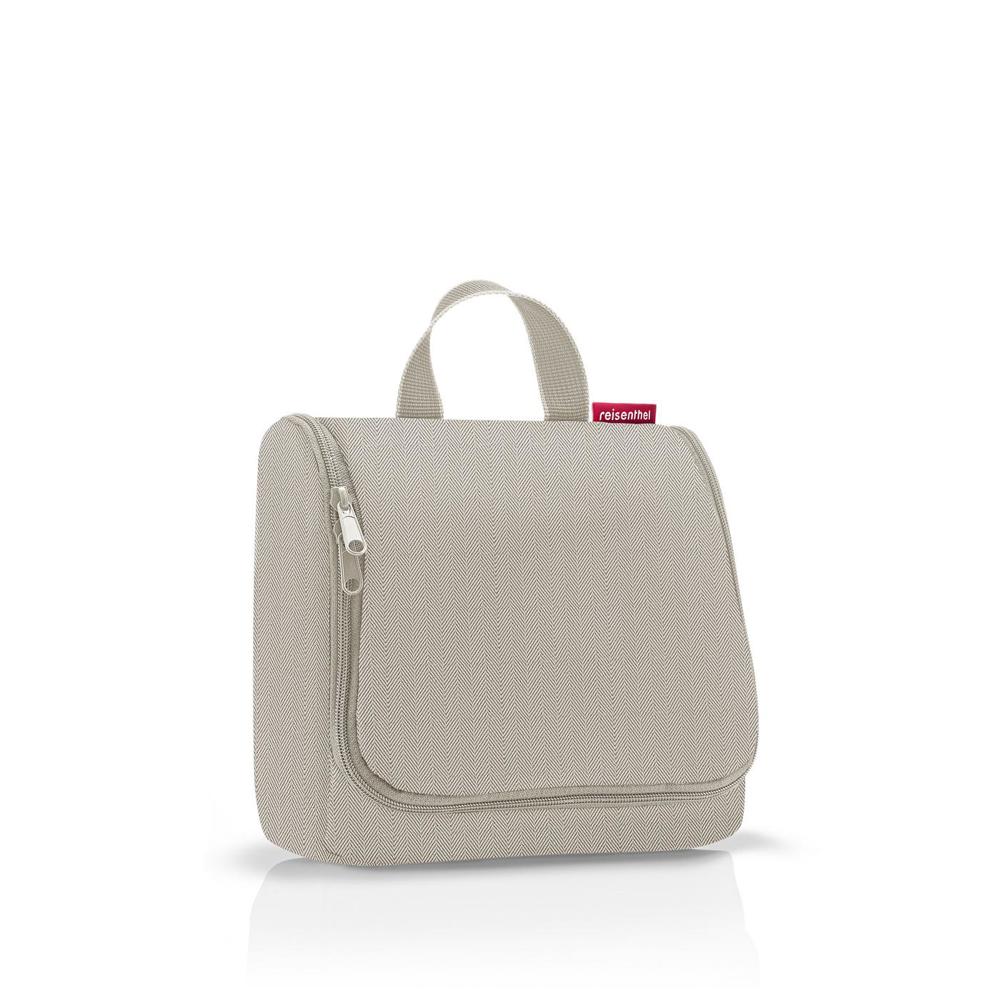 toiletbag - herringbone sand