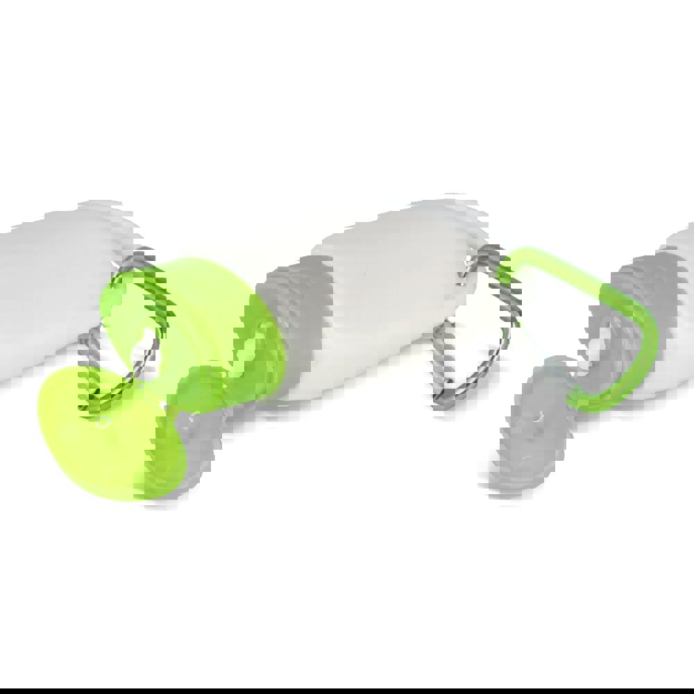 Sonnenschutzlotion mit Karabiner SPF30 aus recyceltem Material