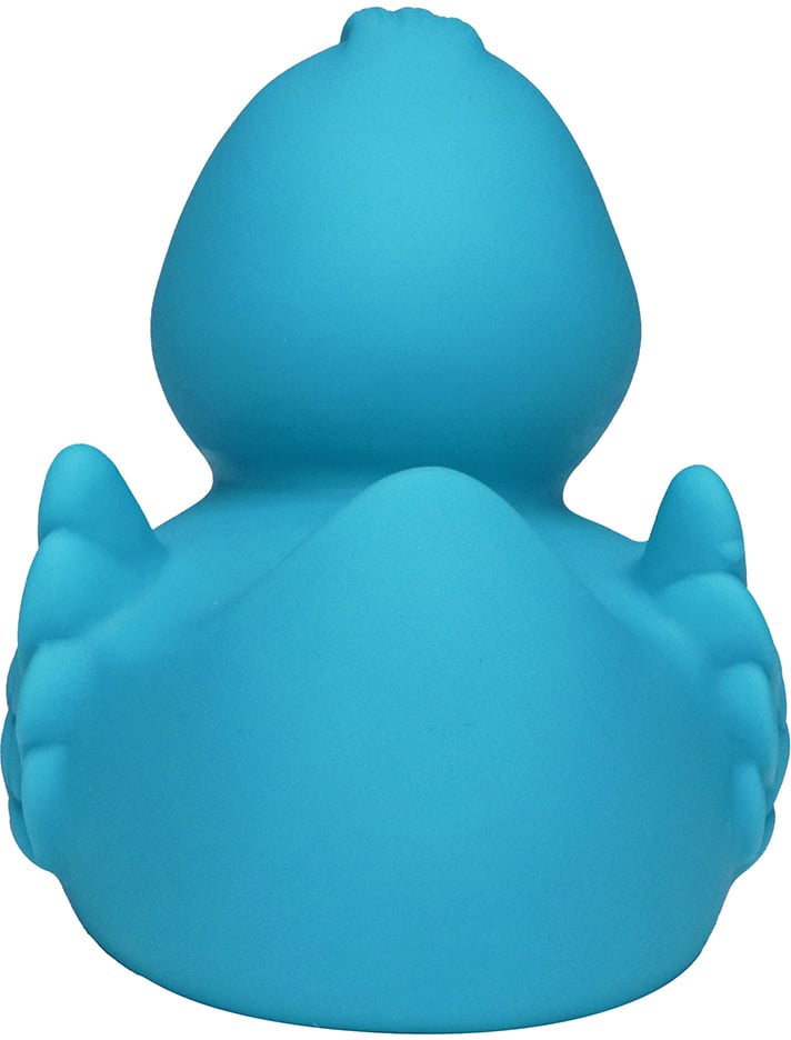 Quietsche-Ente, türkis, 7,5 cm