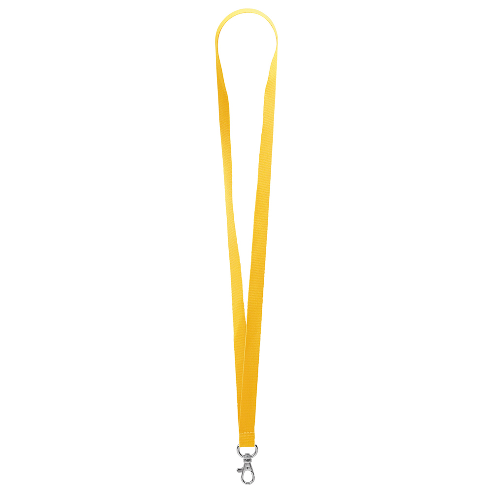 Schlüsselband/Lanyard "Standard" - Sonnengelb (ca. Pantone 1235C)