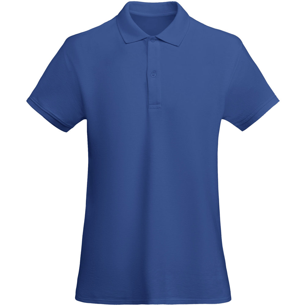 Prince Poloshirt aus Bio-Baumwolle für Damen - royalblau