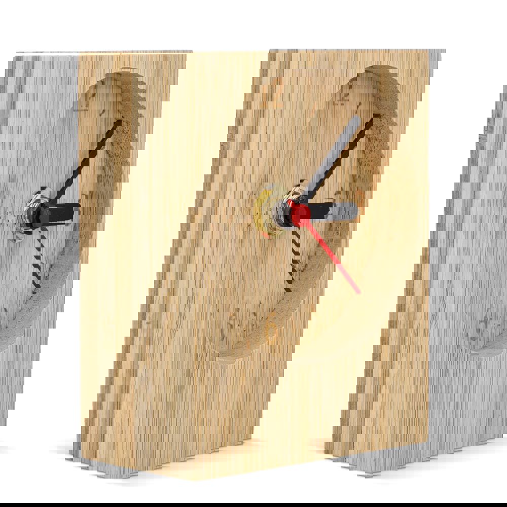 Rechteckige Tischuhr