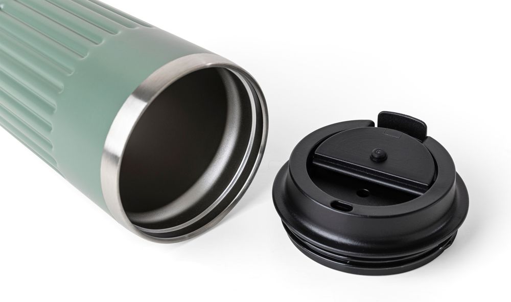 Recycelter Edelstahl-Reisebecher (400 ml) Chiara