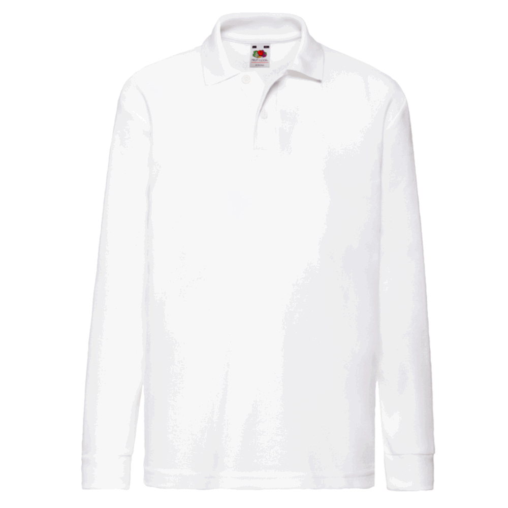 632010 - Kids Long Sleeve Polo