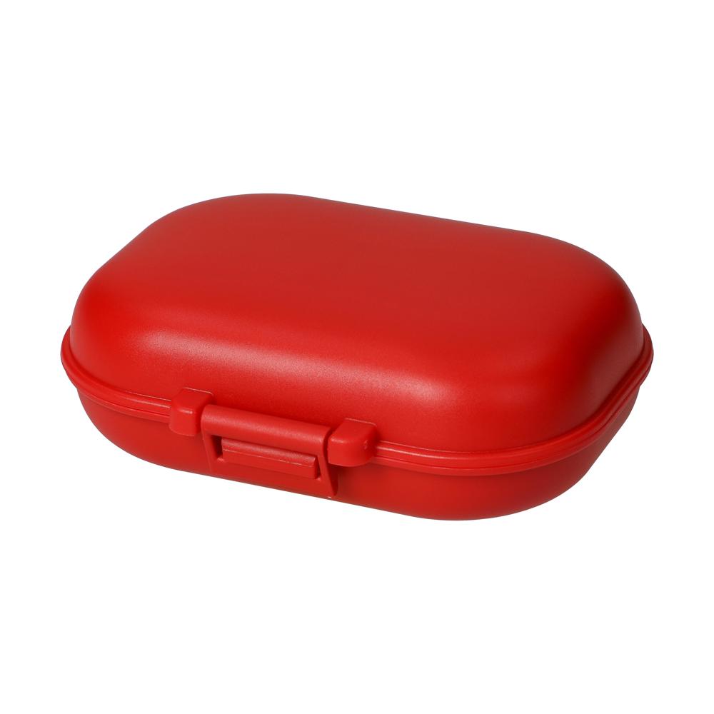 Pillendose "Medi" - standard-rot