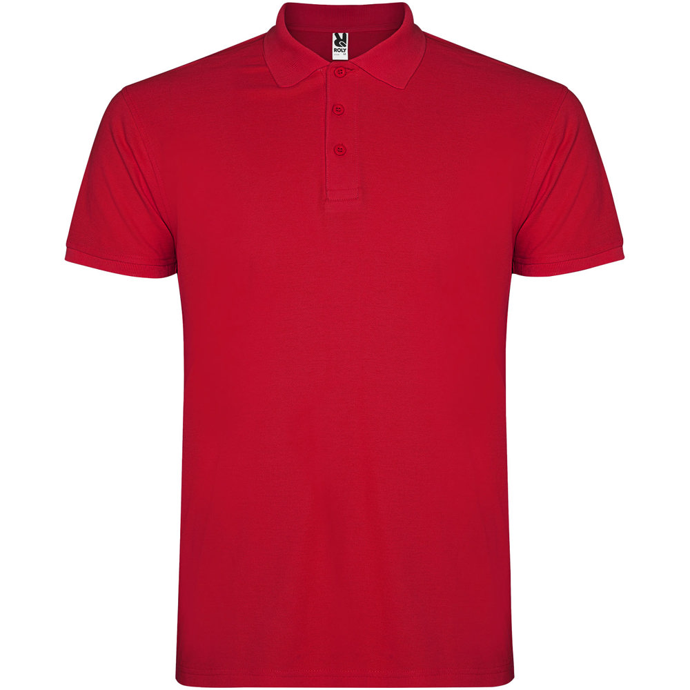 Star Poloshirt für Herren - rot