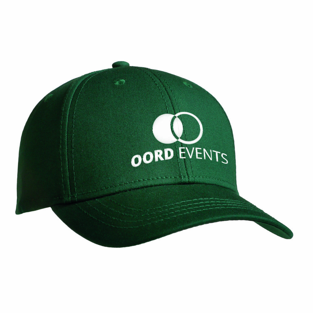 Luxury Fine Cotton Cap - flaschengrün