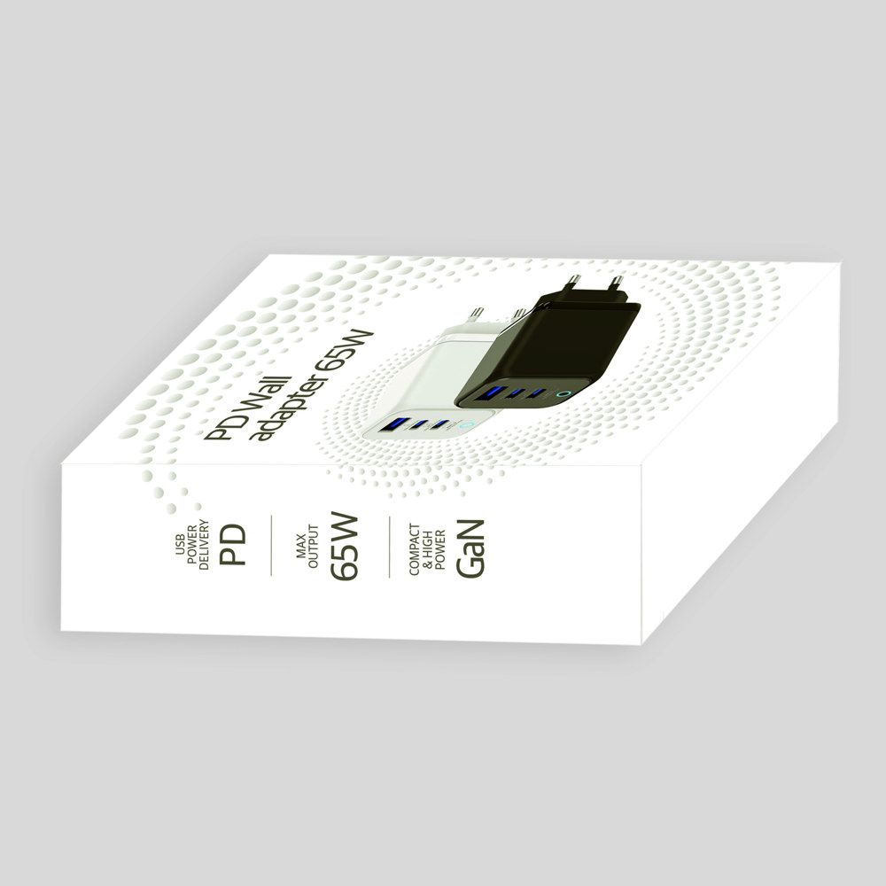 PD Fastcharge Adapter GAN 65 Watt