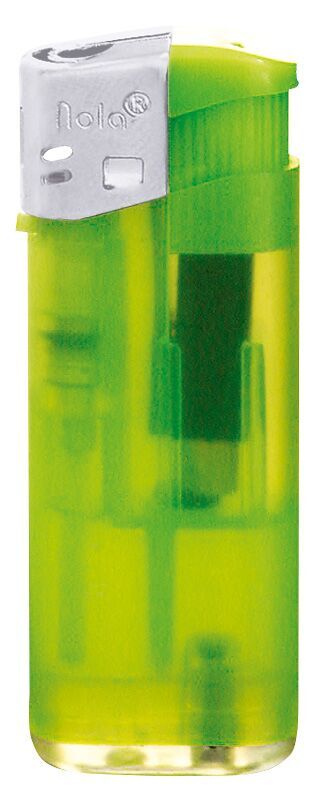 Nola 4 midi Elektronik Feuerzeug, nachfüllbar - frosty matt hellgrün