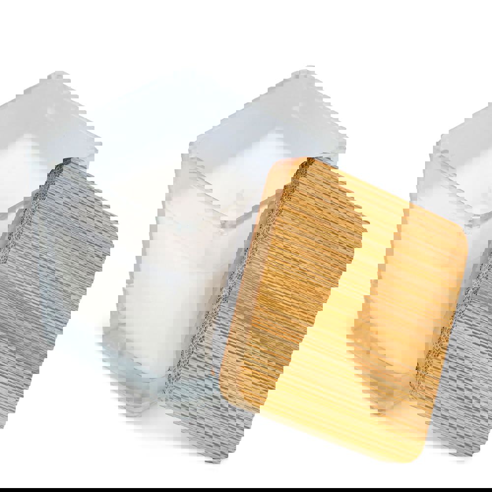 Chakra Kerze auf pflanzlicher Basis im Glasgefäß