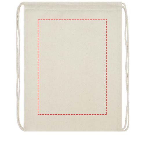 Oregon 140 g/m² Turnbeutel aus Baumwolle 5L