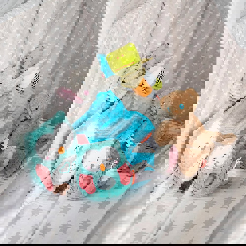 Schmusetuch Elefant, multicolour, one size