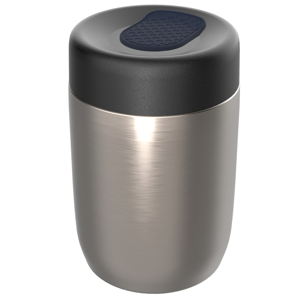 Thermo Lunchpot RE98-myNIZZA - schwarz, silber, marineblau