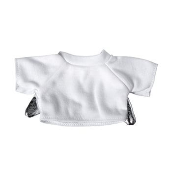 Mini-T-Shirt mit Flügeln, weiß, M