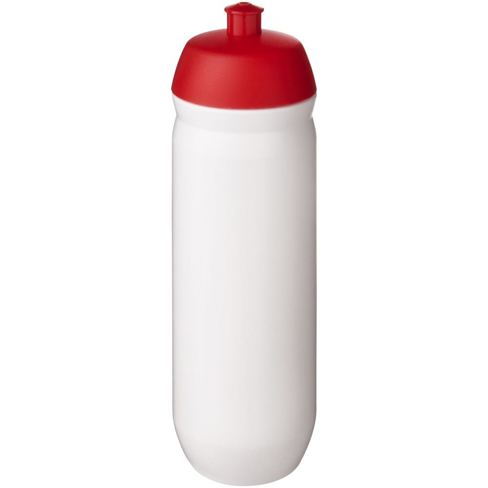 HydroFlex™ 750 ml Squeezy Sportflasche - rot, weiss
