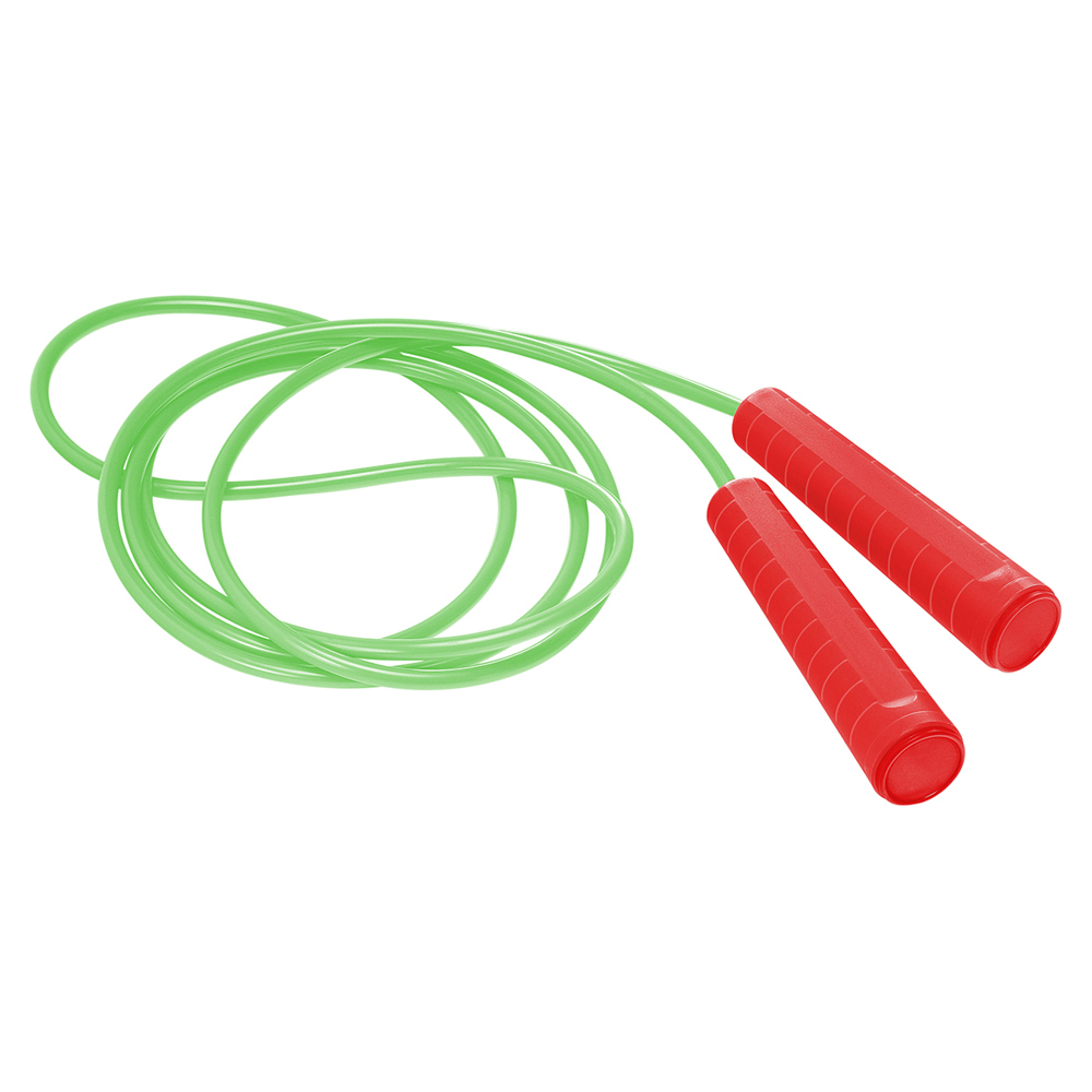 Springseil - rot/rot/neongrün