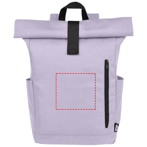 Byron 15,6" GRS RPET Roll-Top Rucksack 18 L