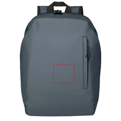 Resi Plus 15" GRS recycelter diebstahlsicherer Rucksack 18L