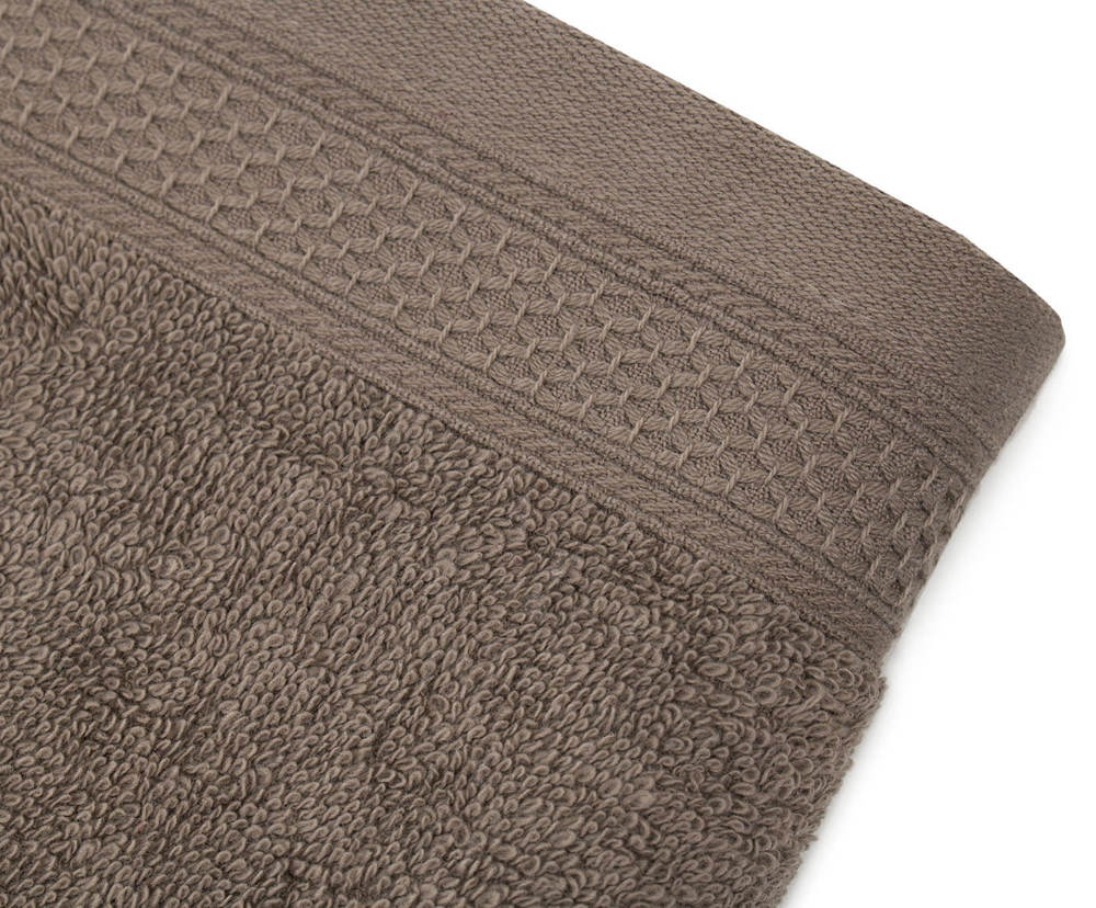 Frottierserie aus recycelten Materialien - Taupe