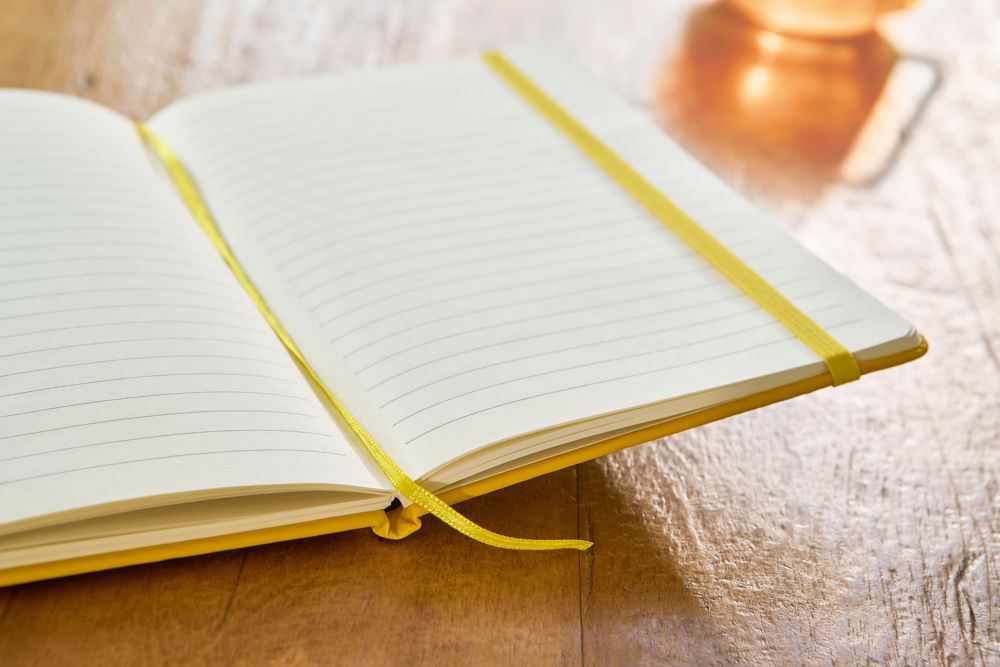 Recyceltes Notizbuch A5 aus PU Eva