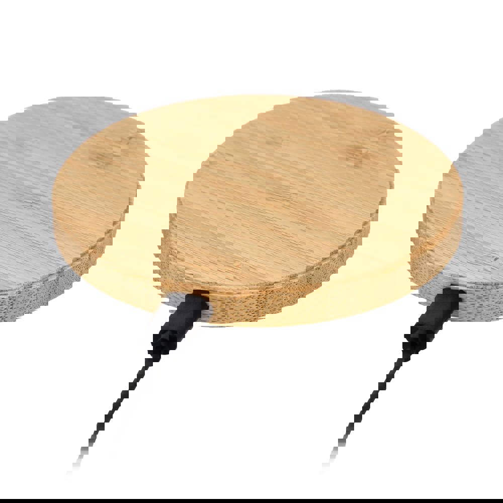 Wireless Ladepad Bambus 15W